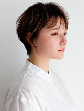 ネリー 銀座(NERIE) 似合わせカット大人かわいい前髪ふんわりショート[銀座/銀座駅]