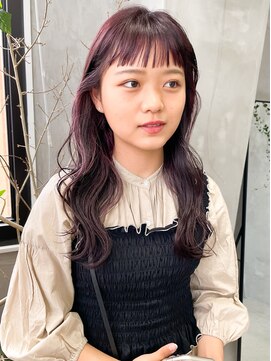 トゥコ(tuco) ピンクパープルピンクカラーアンニュイハイライトカラー