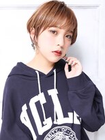 クラッチ ユニ(CLUTCH uni)&nbsp;大人可愛い２０代３０代４０代小顔　テラコッタ　D5