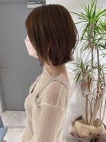 フレームプラス 御堂筋難波店(FRAME +)&nbsp;くびれ外はねボブ