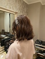 ロックワークオレンジ 西中島店(ROCK WORK ORANGE)&nbsp;波巻きウェーブ＊ショート