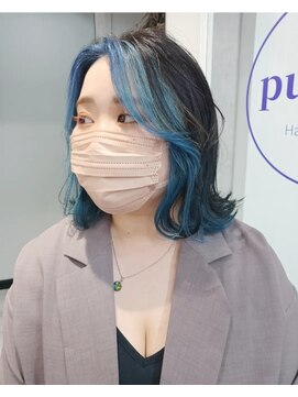 パープル(purple) サファイアフレーミング