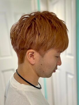 マティーナ ヘアー 池袋(Matina hair) 【メンズ！コーラルオレンジ♪】20代30代40代