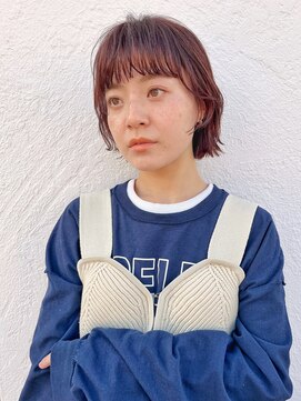 エディット トウキョウ(e.dit tokyo) 【e.dit tokyo Misa】レイヤーボブ暖色カラー10代20代30代