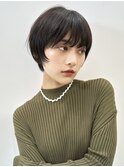 大人可愛いマッシュショート/前髪ありショート/小顔ショート