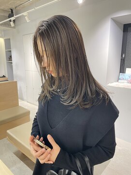ニコフクオカヘアーメイク(NIKO Fukuoka Hair Make) 【NIKO】シークレットハイライト/福岡天神/透明感レイヤーカット