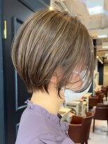 ジアン バイ ミルボン 西宮ガーデンズプラス(GIEN by milbon)&nbsp;丸みショート×アッシュベージュ