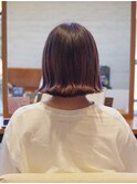 ぱっつんボブスタイル【高橋】