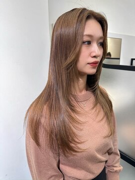 ネモネ バイ ミリー 梅田茶屋町(nemone by milly) 美髪ハイトーンカラー韓国風ハイレイヤースタイル【梅田】