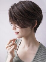 トレヘアー 京都 烏丸(tRe hair)&nbsp;くびれヘア　ハンサムショート　ミニウルフ