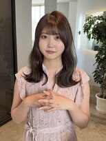 ケリーアン 太田(kelly.un)&nbsp;シアーブラウン / 波巻きウェーブ / 透明感カラー/ 群馬太田