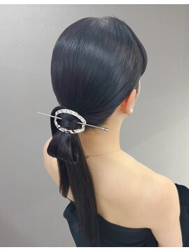 プルクラ ロッポンギ(Pulchra ROPPONGI) 韓国風ローポニーテール