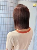 艶感柔らか暗髪ベージュ