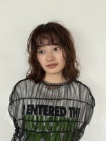 トレス(TRESS)&nbsp;ウェーブパーマ　外ハネボブ　パーマ女子