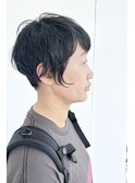 外人風ショート