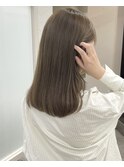 ブリーチなしオリーブベージュ♪