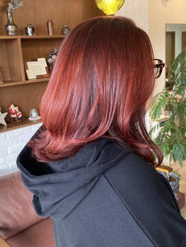 アルベレットオブヘア (arBellet of hair) レッド×レイヤー