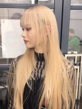 ニコ トウキョウ 渋谷(nico TOKYO) ブロンドベージュ/髪質改善/ダブルカラー/ケアブリーチ/20代