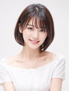 スケール(SCALE) 艶感あふれる大人の美シルエットボブ【髪質改善　梅田　美容室】