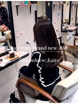 ヘアーメイク ブランニュー 東生駒店(hair make Brand new)&nbsp;韓国風レイヤー