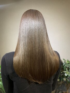 ウィート(wheat) グレージュ×髪質改善トリートメント♪