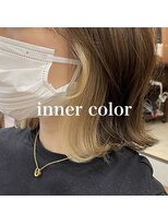 アース 天満橋店(HAIR & MAKE EARTH)&nbsp;20代30代大人かわいいイヤリングカラーストレートボブ立体感