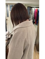 フランチェスカ(Francesca)&nbsp;ミニボブ　ストレートボブ　切りっぱなし