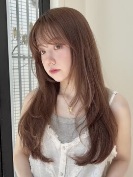 ローネス ギンザ(LONESS ginza) レイヤーカット/小顔カット/透明感カラー/ベージュカラー