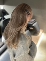 ペレ 栄店(PELE)&nbsp;ミディアムヘア/デザインカラー/フェイスフレーミング/栄