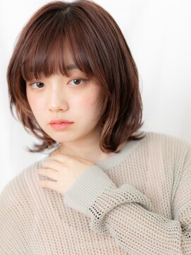 カバーヘア ブリス 戸田公園西口店(COVER HAIR bliss) 小顔補正カットアッシュミディアムレイヤー//戸田公園10代20代