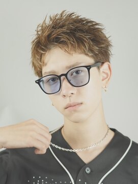 オーシャントーキョー 大阪(OCEAN TOKYO) ベリショスパイキーショートべリーショートアップバングメンズ