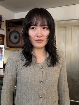 アンプラグド(unplugged) 地毛風透明感カラー