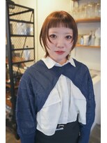 チックタック モーガン エアライン(TICK-TOCK MORGAN airline) 【MORGAN】ショートウルフ/ベージュブラウン