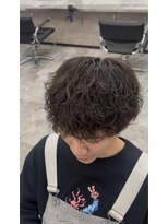 オム ブランシェ(HOMME BLANCHE’)&nbsp;【Seira】シャドウパーマ×ケアクリームパーマ