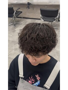 オム ブランシェ(HOMME BLANCHE’) 【Seira】シャドウパーマ×ケアクリームパーマ