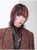 ウルフレイヤーデザインカラーブリーチレディース_F70426