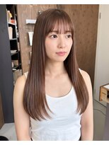 零秒女髪 千里丘店&nbsp;上品な艶髪ストレートで叶える透明感ロング髪質改善美髪艶感