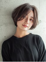 ヘアーサロンブランコ(hair salon blanco)&nbsp;大人可愛いふんわりレイヤーショートボブ
