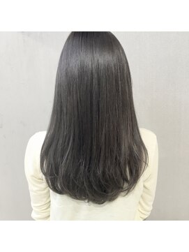 アライブ ハラジュク(ALIVE harajuku) 【ALIVE原宿】大石☆就活、社会人の方に☆暗髪グレージュ☆