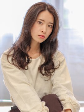 ヘアリゾート バレンタイン(hair+resort valentine) センターパートヴェールウエーブ【valentine】