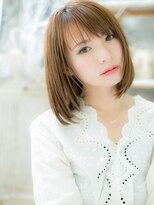 モッズヘア 上尾西口店(mod's hair)&nbsp;★透け感斜めバング♪好感ストレートボブディ★5!