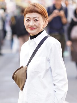 えがお美容室 【えがお美容室】50代60代に人気☆個性的ベリーショート