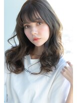 ヌーン ヘアメイク プラス ハッピータイムズ(NOON hair make+happy times)&nbsp;耳かけ☆透明感イルミナアッシュベージュ 中野ヌーンstyle91