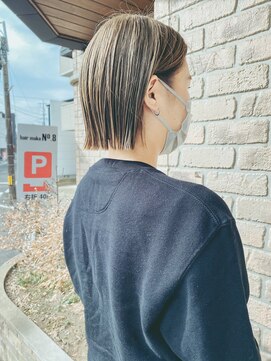 ヘアメイクエイト 丸山店(hair make No.8) ◆担当：岩切祐樹◆ボブ