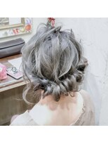 セットサロンエース(Set salon Ace) ショートヘアアレンジ・外国人風ルーズアップヘア・