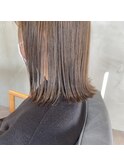 Apiuz Hair　ぷつっとボブ×マロンベージュ