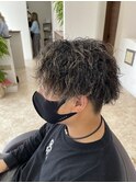MEN'S HAIR×ツイストパーマハイライト