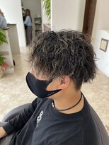 リッシュ 佐倉店(Lish)&nbsp;MEN'S HAIR×ツイストパーマハイライト