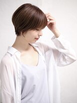 グランアージュ 池袋東口店(grandage)&nbsp;20代30代40代/透けバング×うる艶シンプルショート