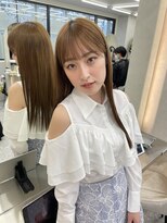 ロンド マーレ 天神大名店(Lond mare) イメチェン/チェリーブラウン/フェミニン/ダークアッシュ/束感